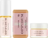 Дорожный набор для лица Oppidum Bois De Rose масло бальзам и мыло с розовым деревом и маслом ши 5+5+30 — фото 1
