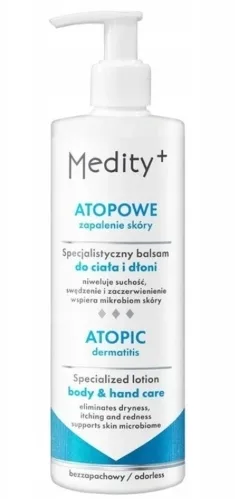 AVA Laboratorium Medity+ Atopowe специализированный бальзам для тела и рук для атопичной кожи, 200 мл