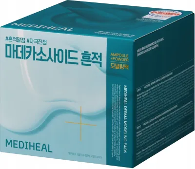 Набор для лица Mediheal Derma Modeling Madecassoside успокаивающая сыворотка и альгинатная маска с центеллой 2+28