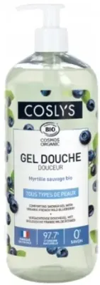Гель для душа Coslys с лесной черникой, натуральная формула, 1000 мл