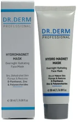 Увлажняющая ночная маска для лица Dr. Derm Hydro Magnet с бисабололом и маслом ши, 50 мл