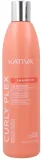 Шампунь для волос Kativa Curly Plex Shampoo для вьющихся волос, увлажняющий, 355 мл — фото 1