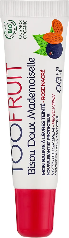 Оттеночный бальзам для губ TOOFRUIT Natural натуральный