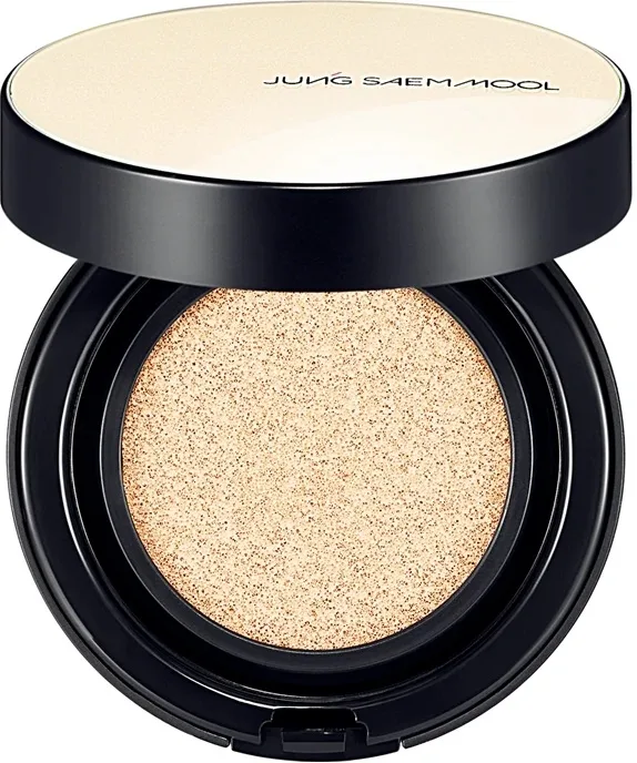 Тональный кушон Jung Saem Mool Essential Skin Nuder Cushion с маскирующим эффектом, 14 г, оттенок Pink Light