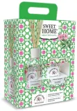 Набор Sweet Home Collection Pink Oleander ароматический диффузор 100 мл и ароматическая свеча 110 г — фото 1