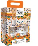 Набор Sweet Home Collection Navelina Orange ароматический диффузор 100 мл и ароматическая свеча 110 г — фото 1