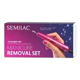 Набор Semilac Manicure Removal мини-аппарат для маникюра и цилиндрическая насадка — фото 1
