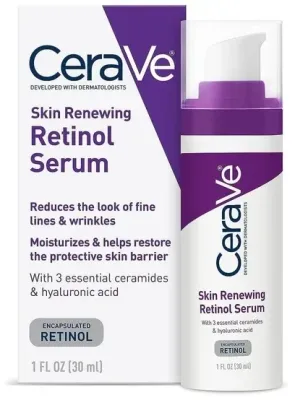 Сыворотка для лица CeraVe Skin Renewing Retinol обновляющая, с ретинолом и церамидами, 30 мл