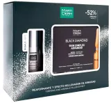 Набор для лица MartiDerm Black Diamond ампулы с витамином C и гель для области глаз и губ 30 шт+15 мл — фото 1