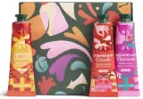 Набор бальзамов для рук The Body Shop Caramel Cuddle Cranberry Crush и Sugarplum Passion 3 шт по 30 мл — фото 1