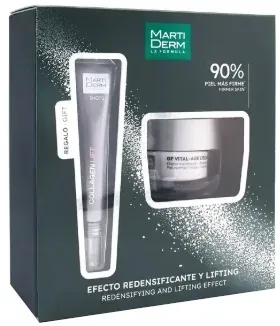 Набор для лица MartiDerm крем для сухой кожи с аргановым маслом и сыворотка с коллагеном 50+20 мл