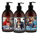 Набор мужских гелей для душа LaQ Men's Set 3 шт по 500 мл — фото 2