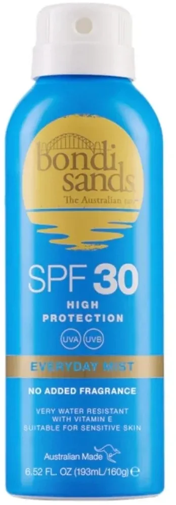 Спрей для тела Bondi Sands Everyday Mist SPF30 солнцезащитный водостойкий нежирный 160 г
