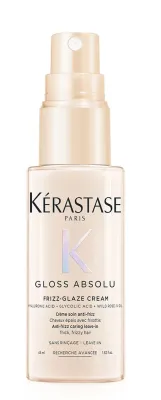Крем для волос Kerastase Gloss Absolu Frizz-Glaze термозащитный, для густых и непослушных, разглаживание и блеск, с гиалуроновой кислотой, 240 мл