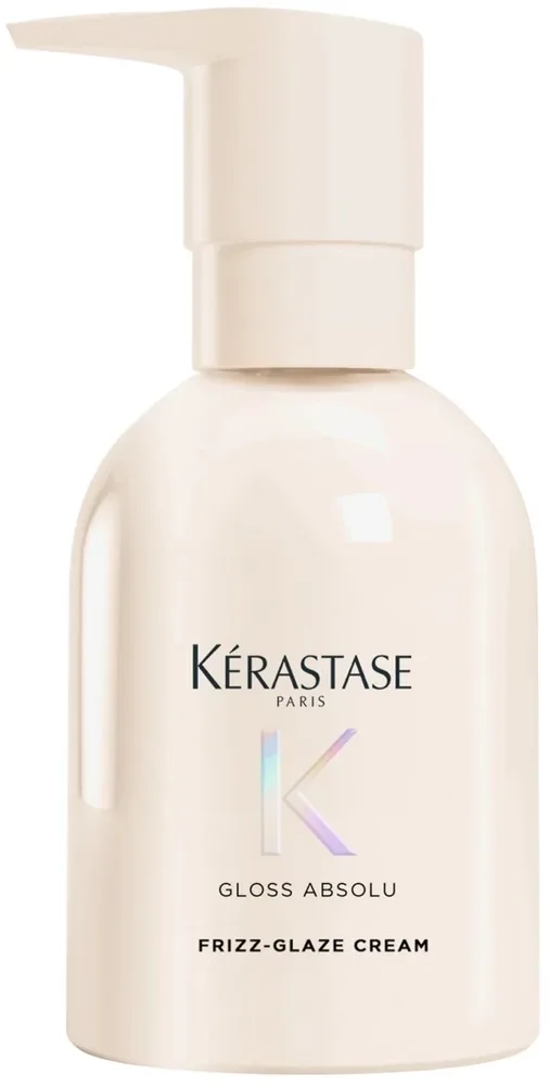 Крем для волос Kerastase Gloss Absolu Frizz-Glaze термозащитный, для густых и непослушных, разглаживание и блеск, с гиалуроновой кислотой, 240 мл