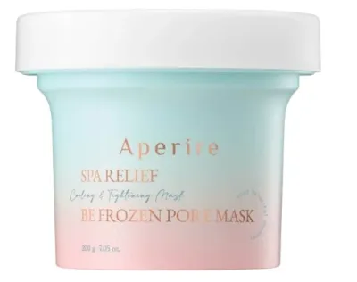 Охлаждающая глиняная маска для лица Aperire Be Frozen Pore Mask с центеллой и ледниковой глиной, 120 г