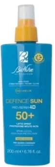 BioNike Defence Sun Pro-Repair 4D SPF50+ солнцезащитный спрей-лосьон для тела, 200 мл