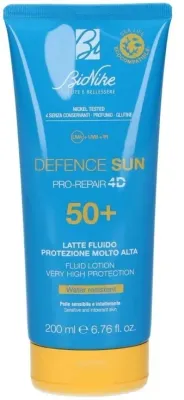 BioNike Defence Sun Pro-Repair 4D SPF50+ водостойкий солнцезащитный флюид-лосьон, 200 мл