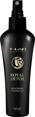 T-LAB Professional Royal Detox Bio-Active Mist — детокс-спрей для волос с золотом, орхидеей и абиссинским маслом, 150 мл