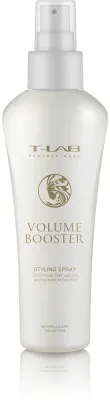 T-LAB Professional Volume Booster Styling Spray — спрей для придания объёма волосам с киноа и хлопковым маслом, 150 мл
