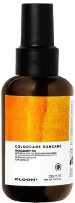 Масло для тела и волос Elgon Colorcare Suncare сухое с экстрактом кактуса летнее 100 мл