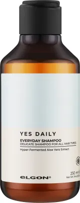 Шампунь Elgon Yes Daily для ежедневного применения, с алоэ вера, 250 мл