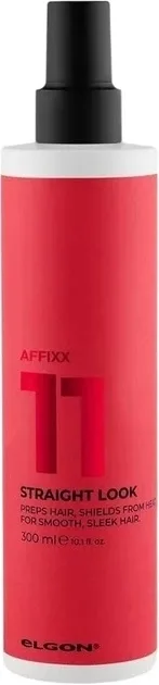 Спрей для волос Elgon Affixx 11 Straight Look термозащитный, для укладки, 300 мл