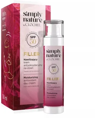 Крем для лица Clochee Simply Nature Filler дневной антиоксидантный SPF 30 50 мл