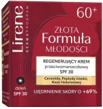Крем для лица Lirene Dermo Program Золотая формула молодости 60+ дневной SPF 30 50 мл — фото 2