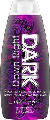 Бронзатор для солярия Ed Hardy Down Right Dark Mega Intense 30X с ягодами асаи 300 мл