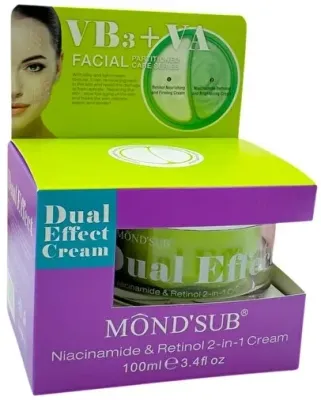 Крем для лица Mond'Sub Dual Effect с ниацинамидом и ретинолом 2 в 1 100 мл