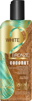 Бронзатор для солярия Devoted Creations White 2 Bronze Coconut тёмный с кокосом 251 мл