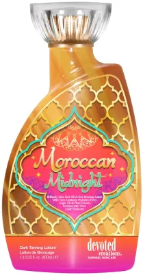 Бронзатор для солярия Devoted Creations Moroccan Midnight тёмный с аргановым маслом 400 мл