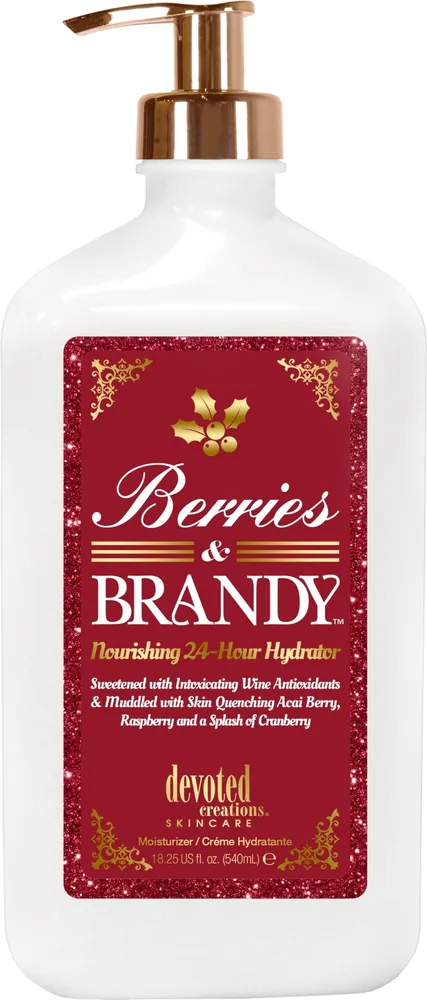 Увлажняющий крем для тела Devoted Creations Berries & Brandy ежедневный 540 мл