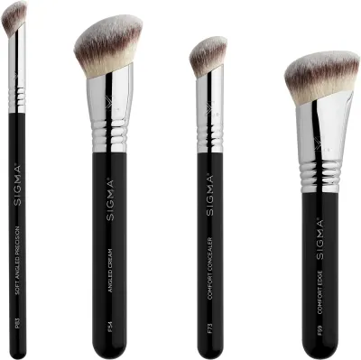 Набор кистей для макияжа лица Sigma Beauty Comfort Complexion Brush Collection из 4 предметов