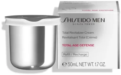 Крем для лица Shiseido Men Total Revitalizer мужской сменный блок 50 мл