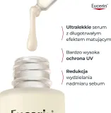 Сыворотка для лица Eucerin Sun Protection Oil Control SPF 50+ ультралёгкая, для жирной кожи, 30 мл — фото 5