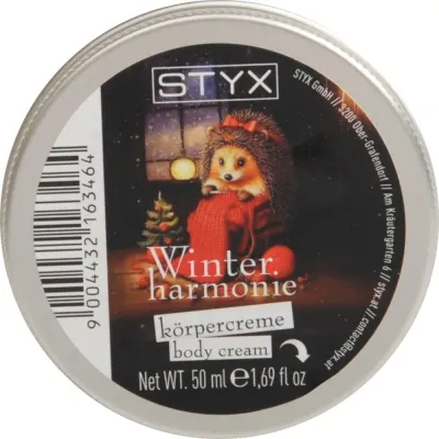 Крем для тела Styx Naturcosmetic Зимняя гармония питательный 50 и