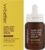 Сыворотка для лица VVBetter Dark Spot Solution Vita C TRX осветляющая, против тёмных пятен, 30 мл — фото 2