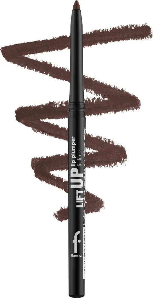 Карандаш для контура губ Flormar Lift Up Lip Plumper Lipliner с эффектом объёма, матовый, 0,35 г, оттенок 001- Ice Mocha