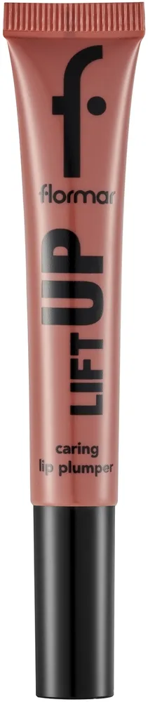 Блеск для губ Flormar Lift Up Caring Lip Plumper увлажняющий, с эффектом объёма, 10 мл, оттенок 002 - Nude Forever
