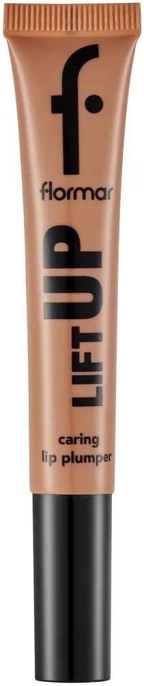 Блеск для губ Flormar Lift Up Caring Lip Plumper увлажняющий, с эффектом объёма, 10 мл, оттенок 004 - Coffee Cake