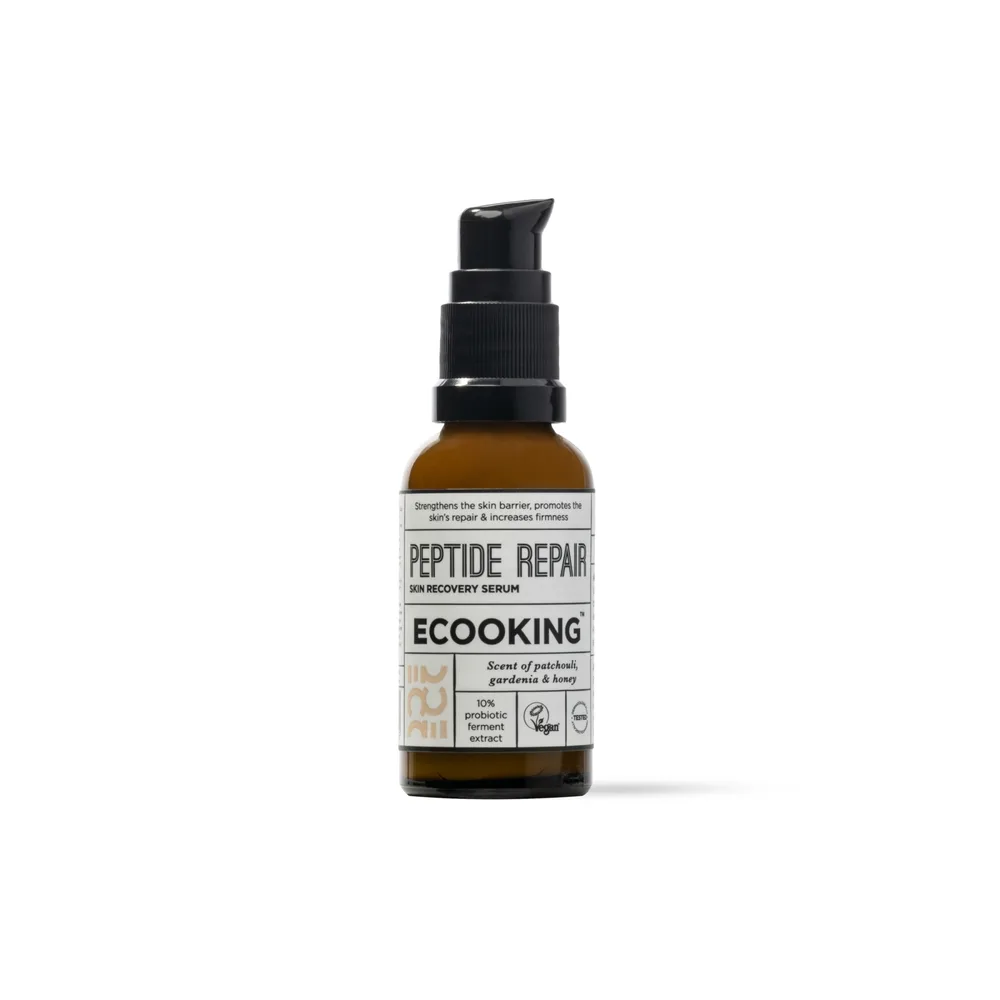 Сыворотка для лица Ecooking Peptide Repair восстанавливающая, с пептидами центеллы азиатской, 30 мл