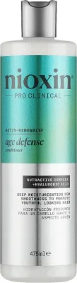 Увлажняющий кондиционер против признаков старения волос Nioxin Age Defense Anti-Aging Conditioner, 475 мл