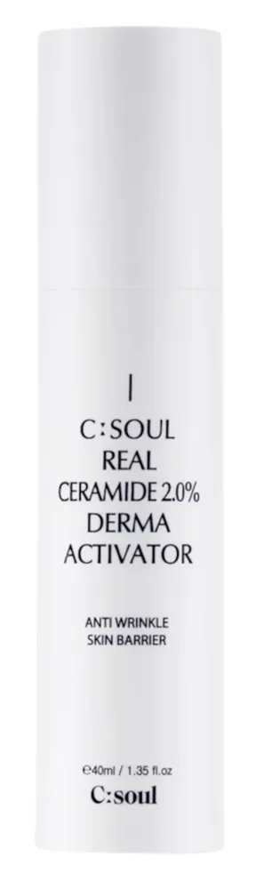 Сыворотка для лица C:Soul Real Ceramide Derma Activator барьерная, противоморщинная, с церамидами, 40 мл
