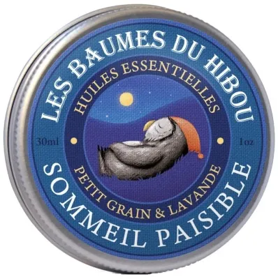Les Baumes Du Hibou Petitgrain & Lavender расслабляющий бальзам для тела с лавандой и петигреном, 30 мл