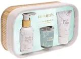 Набор Treffina Naturals Home & Lifestyle гель для душа 100 мл лосьон для тела 75 мл и ароматическая свеча — фото 1