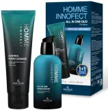 Мужской набор для лица The Skin House Homme Innofect пенка для умывания и увлажняющий крем 120+130 мл — фото 1