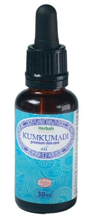 Масло для лица Herbals Botanic Kumkumadi с шафраном и сандалом аюрведическое 30 мл
