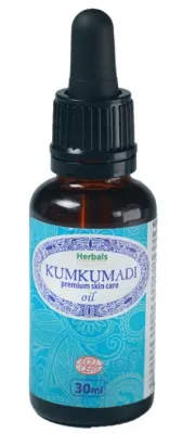 Масло для лица Herbals Botanic Kumkumadi с шафраном и сандалом аюрведическое 30 мл
